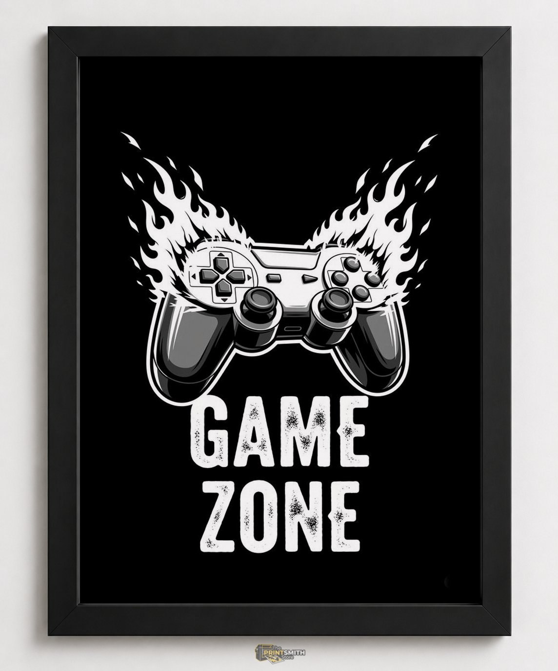 Game Zone T-Shirt — Framed Print view 3